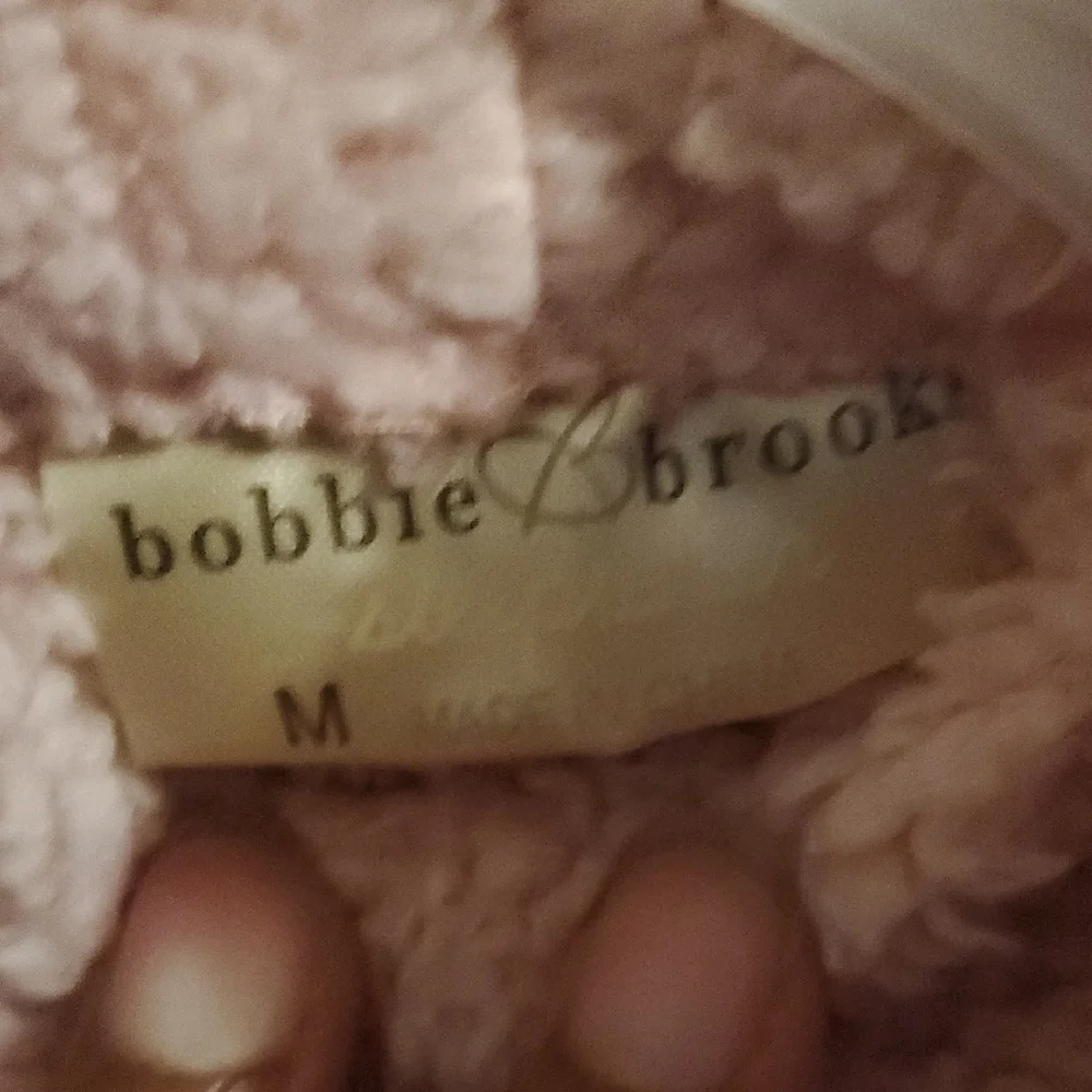 Bobbie Brooks Soft Pink Teddy Jacket - Picture 2 of 3